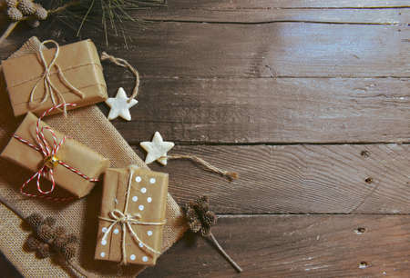 Christmas Ornaments Backgroundの写真素材