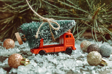 Christmas Ornaments Backgroundの写真素材