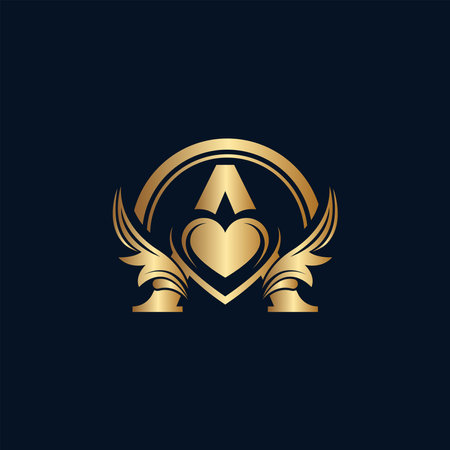 A Logo Letter Template - Advanceのイラスト素材