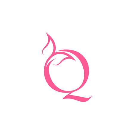 Logo design inspiration for companies from the initial letters of the Q logo icon.のイラスト素材