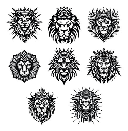 Regal Lion Packのイラスト素材