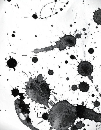 Ink splatter artの素材