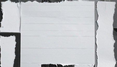 Torn Lined Paperの素材