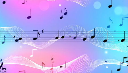 Musical Notes on Wavesの素材