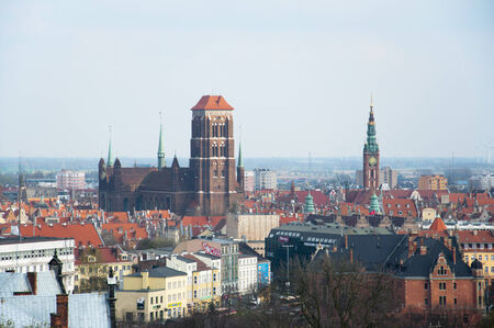 Gdansk, Poland - view from above