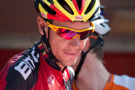 Winner of two stages, Barcelona and La Lastrilla, Philippe Gilbert has completed a sensational Vuelta 2012のeditorial素材