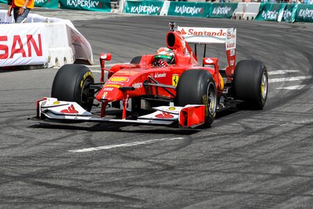 MOSCOW, RUSSIA - JULY 14: Moscow City Racing Show, Moscow on 14 July 2014のeditorial素材