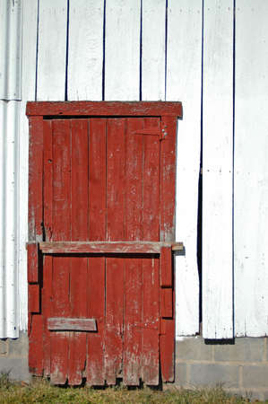 Barn at an abandoned horse farmの写真素材