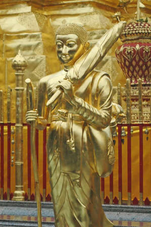 Wat Doi Sutep, Chiang Mai, Thailandの写真素材