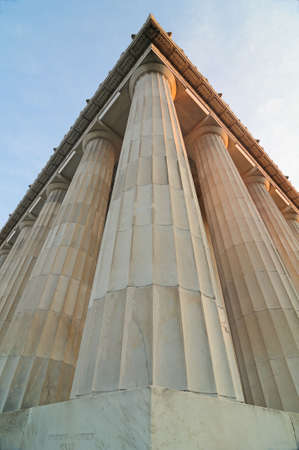 Lincoln Monument, Washington, DCの写真素材