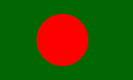 Bangladesh flag vector illustrationのイラスト素材