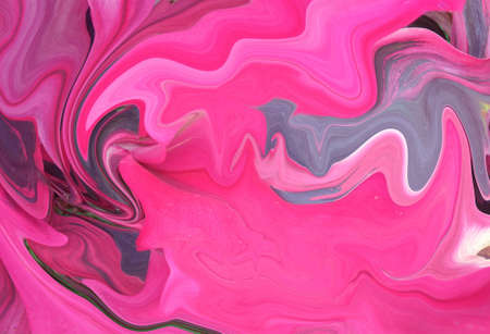 Abstract pink wavy background Ceramic texture, abstract digital painting
