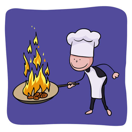 making food clip art vector illustrationのイラスト素材