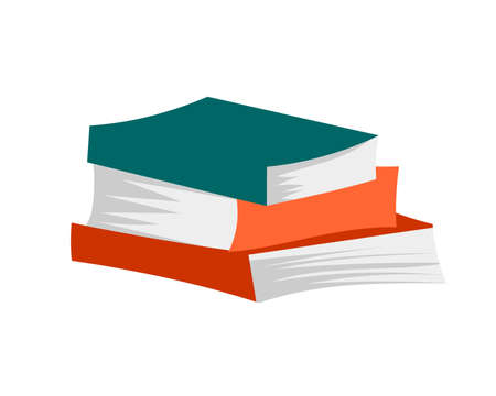 Books illustartion vectorのイラスト素材