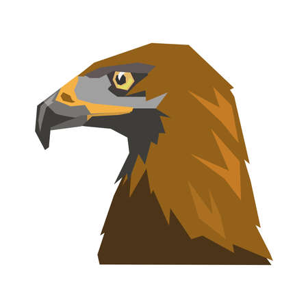 Golden Eagle Vector clip artのイラスト素材