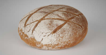 Isolated bread on a white background. Bakery productsの写真素材