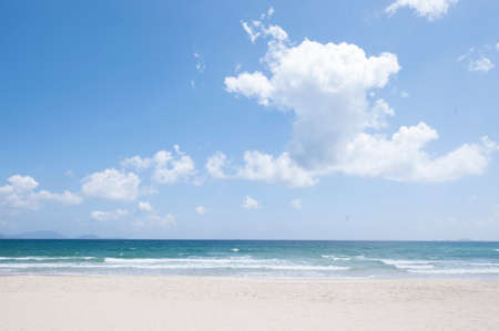 Landscape of the beachの写真素材