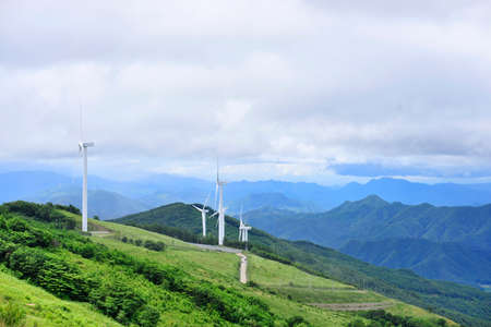 Beautiful scenery from the topの写真素材