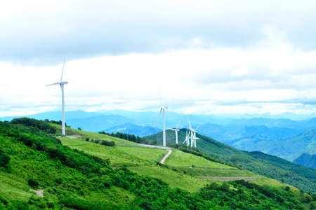 Beautiful scenery from the topの写真素材