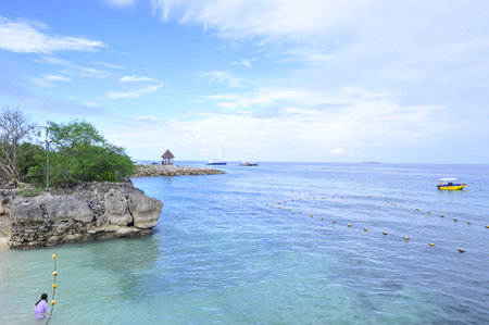 Tropical beach in Koh Lipe, Satun province Thailandの写真素材