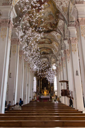 Heiliggeistkirche is a Gothic hall church in Munich, originally belonging to the Hospice of the Holy Ghost (14th century)のeditorial素材