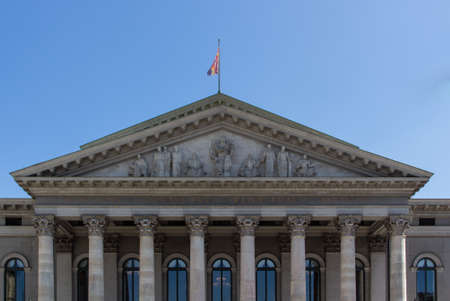 New Residence Theatre of the Residence in Munich is located in the inner city close to Odeonsplatz and houses the Bavarian State Theatre, it is one of the most important German languages theatres in the worldのeditorial素材