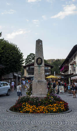 Obelisk as a present for the 90th birthday of the prince regent Luitpold in 1911のeditorial素材
