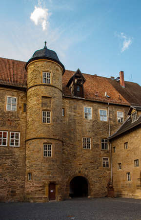 The Gluecksburg castle (Schloss Gluecksburg) was built in the 16th century and is located in Roemhildのeditorial素材