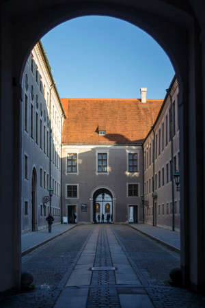 The Munich Residenz is the former royal palace of the Bavarian monarchs of the House of Wittelsbach in the centre of the city of Munichのeditorial素材