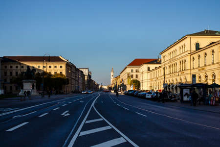 Annast House is a building at the Odeonsplatz in Munich, which is famous for the Tambosi (an Italian coffee house) and also hosts several companiesのeditorial素材