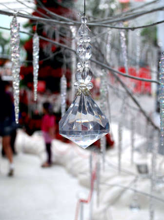Decoration on christmas tree