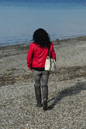 Lake constance is always good for a stroll - eben in automnの写真素材