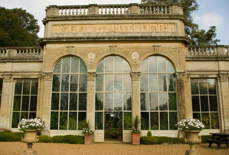 A classic English orangery in Northamptonshire, Englandの写真素材