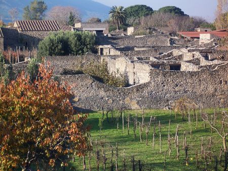 Scene at Pompeiiの写真素材