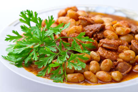 Baked beansの写真素材