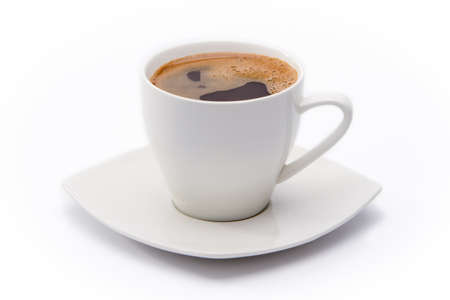Cup of black coffeeの写真素材