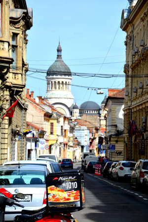 Center of the town, Cluj-Napocaのeditorial素材