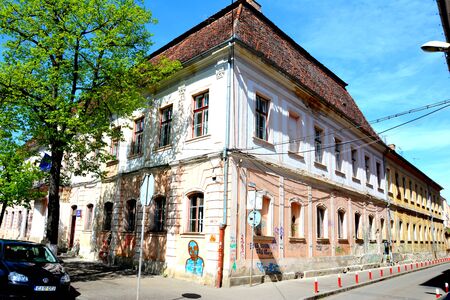 Old house in Cluj-Napocaのeditorial素材