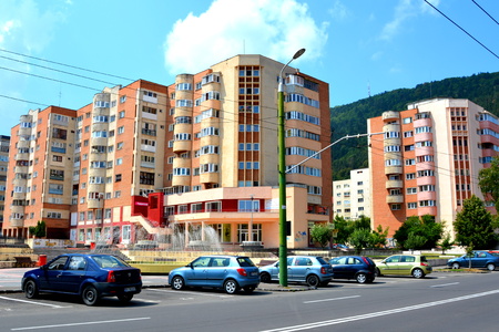 Cvartal Racadau in Brasov cityのeditorial素材