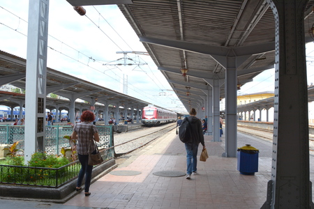 Railstation Bucharestのeditorial素材