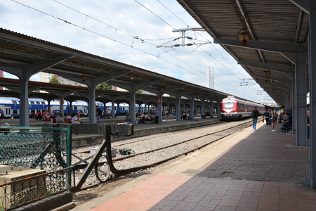 Railstation Bucharestのeditorial素材