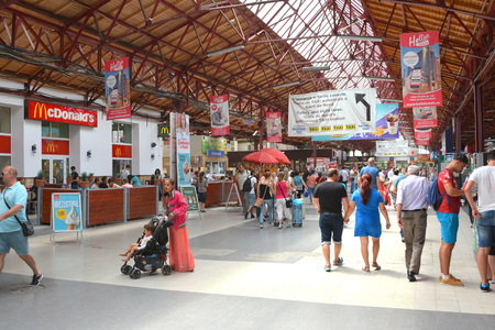 Railstation Bucharestのeditorial素材