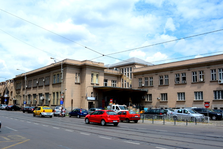 Railstation Bucharestのeditorial素材