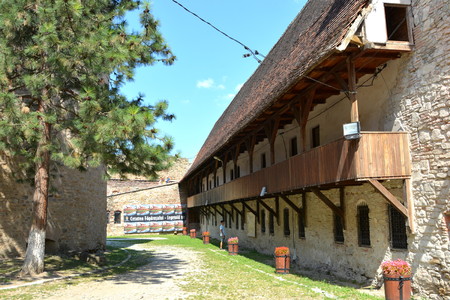 Fortress Fagaras, Construction of the fortress began in 1310, over an old fortification of earth and wood dating from the twelfth century. The purpose of building the city was essentially strategic, more precisely in defense of southern Transylvania incurのeditorial素材