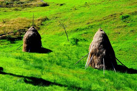 Landscape in Apuseni Mountains, Transylvania The Apuseni Mountains is a mountain range in Transylvania, Romania, which belongs to the Western Romanian Carpathians, also called Occidentali in Romanian. The Apuseni Mountains have about 400 caves.の写真素材