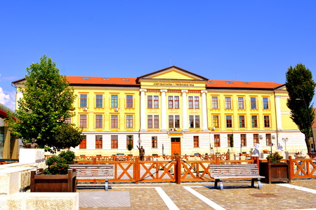 Inside the Medieval fortress Alba Iulia, Transylvania. The modern city is located near the site of the important Dacian political, economic and social centre of Apulon, which was mentioned by the ancient Greek geographer Ptolemy. Alba Iulia is an importanのeditorial素材