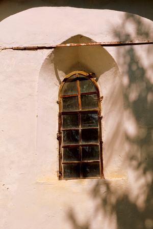 Fortified medieval saxon evangelic church in the village Somartin, Martinsberg, MÃ¤rtelsberg, Transylvania, Romania. The settlement was founded by the Saxon colonists in the middle of the 12th centuryのeditorial素材