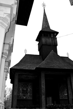 Saint Ana-Rohia Monastery is set in a special natural place on the hillside of a hill. It was built in 1926. The monastery is decorated with orthodox icons of great artistic valueの写真素材