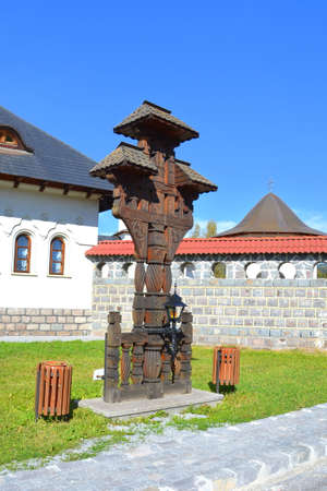 Monastery Izvorul Muresului is a Romanian Orthodox monasteryのeditorial素材