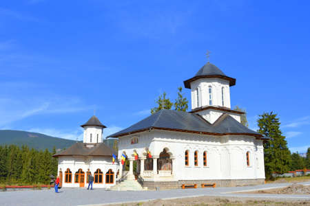 Monastery Izvorul Muresului,a Romanian Orthodox monastery in Transylvania